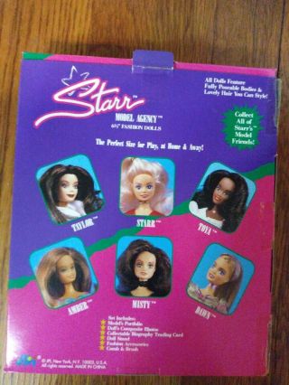 Vintage 1995 Starr Model Agency Doll 