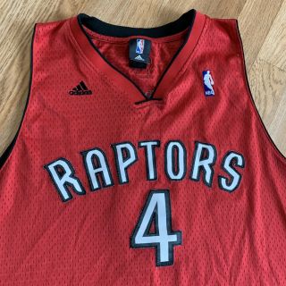 Vtg Rare Chris Bosh Raptors Jersey Mens 3XL Toronto Drake OVO Stitch Nba Canada 3