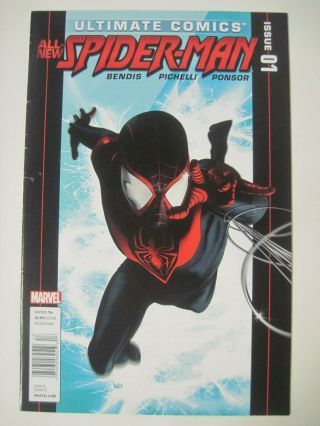 Ultimate Spider - Man 1 Rare Newsstand Variant 2011 Marvel Comics