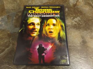The Texas Chainsaw Massacre: The Next Generation (dvd,  2003) Rare Oop W/ Insert
