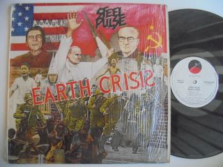 Steel Pulse Earth Crisis Elektra Rare Ja Press 80 