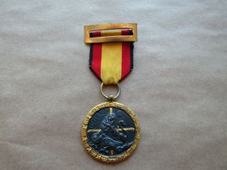 Pre - Wwii Rare Spanish Civil War Medal