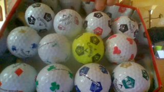 31 Callaway Truvis Soccer Golf Balls Mixed Aaaa - Aaaaa (a Few Might Be Rare)