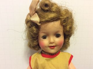 Vintage 1950’s SHIRLEY TEMPLE Doll 12” Vinyl/Sleep Eyes/by Ideal/St - 12 2