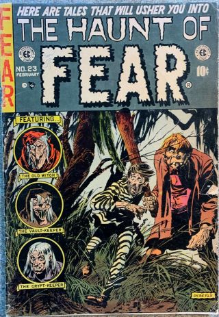 Haunt Of Fear 23 Ec 1954 Graham Ingles Davis Art Rare To