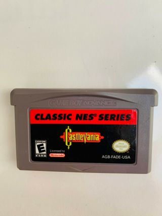 Castlevania Classic Nes Series Gba Horror Action Rare (nintendo Game Boy Adv)