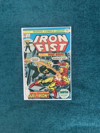 Iron Fist 1 (nov 1975,  Marvel) {f 6.  0} 1st Iron Fist Comic Rare And Hot Book