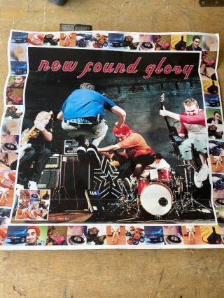Found Glory “self Titled Promo Poster” 24x24 Inches Rare