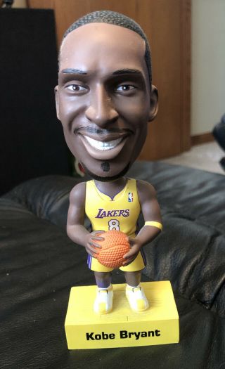 Kobe Bryant Los Angeles Lakers Rare Upper Deck Bobble Head La 8 Jersey