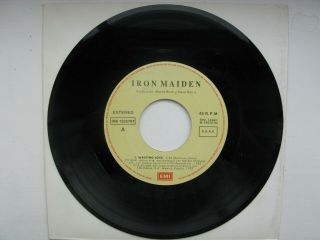 Iron Maiden - Wasting Love Spain Radio Station Only Promo 7 Inch - Very Rare