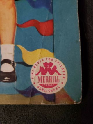 Vintage 1951 Big n Little Sister Paper Dolls Merrill 1549 - 15 VERY NICE/ RARE 2