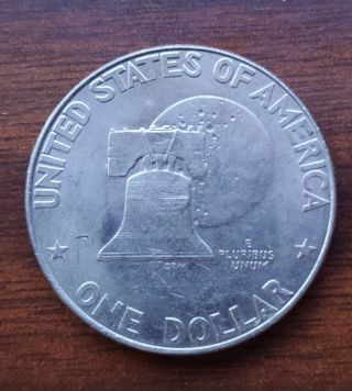 Rare Dwight D.  Eisenhower 1776 - 1976 Bicentennial Dollar Coin HTF 2