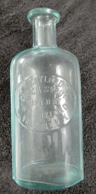 Antique Cough Syrup Bottle Gaylord 
