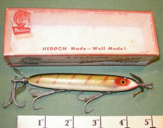 9157 1 - Vintage Heddon Torpedo Lure Nib