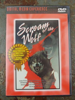 Scream Of The Wolf Dvd Rare Oop Slasher Killer Horror Peter Graves Clint Walker