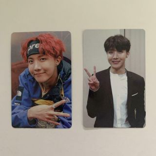 Very Rare Bts Memories Of 2017 And 2018 Dvd J - Hope Official Photo Card 　