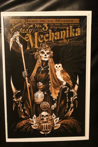 Lady Mechanika La Dama De La Muerte 3 1:10 Incentive Variant Benitez Comic Rare