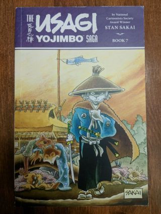 Stan Sakai Usagi Yojimbo Saga Omnibus Book 7 Rare Oop Dark Horse