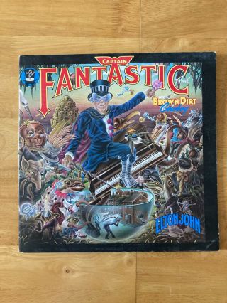 Elton John Captain Fantastic - Vinyl Lp - Rare