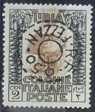 Stamps Italy Occupation Fezzan 1943 " Typ Ii " Very Rare Signed Mnh 30