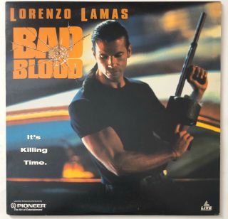 Bad Blood Aka Viper Laserdisc Ld Ultra Rare Lorenzo Lamas Cult Action