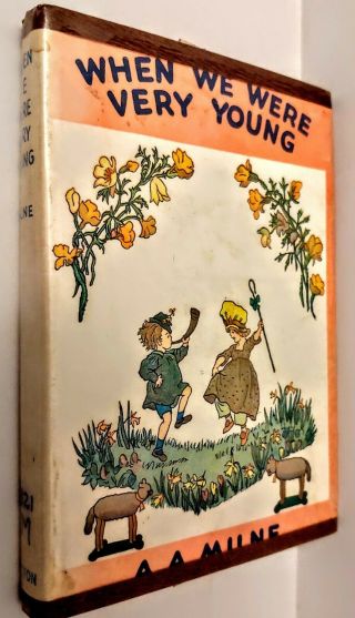 When We Were Very Young By A A Milne Winnie The Pooh 1956 Hc Dj Vtg