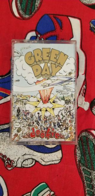 Rare Green Day Dookie Cassette Tape Album Like Case