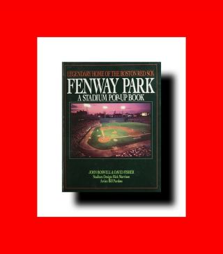 Rare☆fenway Park,  Stadium Pop Up Book:boston Red Sox Baseball Mlb Photos,  History☆