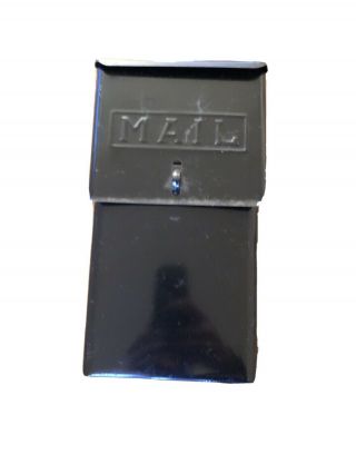 Vintage Wall Mount Metal Mail Box Lockable