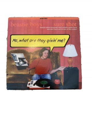 Old School Hip Hop Vinyl - Beastie Boys - Sure Shot 7” Limited Edition Rare
