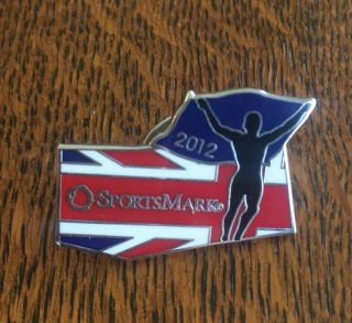 Very Rare London 2012 Olympic Games Sportsmark Pin Badge
