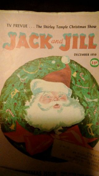 6 Vintage 1959 Jack and Jill Magazines / Issues - Halloween Christmas 3