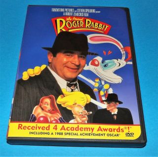 Who Framed Roger Rabbit (dvd) Rare Oop,  With Fast