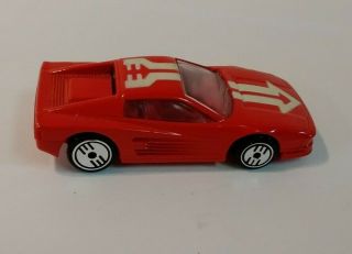 Rare Vintage 1986 Mattel Hot Wheels Red Ferrari Testarossa Loose
