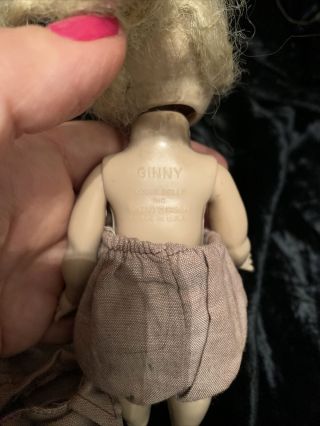 Vintage Vogue Ginny Doll or Restoration/Mistreated Rescue Doll 3