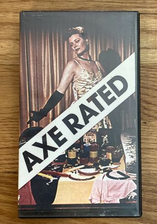 Rare Bones Brigade Axe Rated Skateboard Vhs Tape Limited Edition Holy Grail