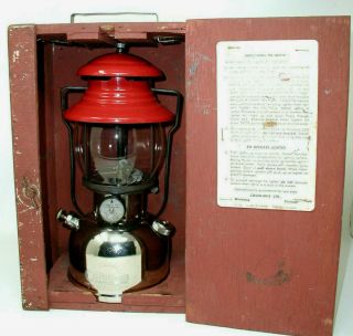 Vintage Coleman 200 Lantern Storage Carry Box Case Display Anitque? No Lantern