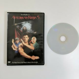 American Ninja 5 (dvd,  2005) Rare Oop Htf Usa Region 1