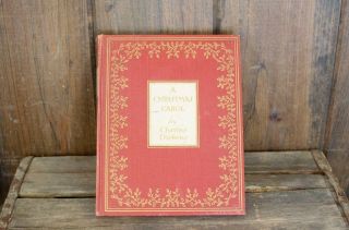 Rare 1938 " A Christmas Carol " In Prose By Charles Dickens Full Of Illustrations