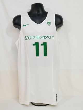 2015 - 2016 Oregon Ducks Team Issued Nike Basketball Jersey Men 