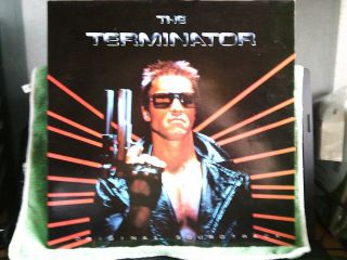 The Terminator Soundtrack Vinyl Lp - Ultra Rare