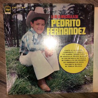 La De La Mochila Azul Pedrito Fernandez,  Clt 7299,  1979 Cbs,  Inc. ,  Rare Record