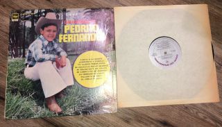 LA DE LA MOCHILA AZUL PEDRITO FERNANDEZ,  CLT 7299,  1979 CBS,  Inc. ,  rare record 3