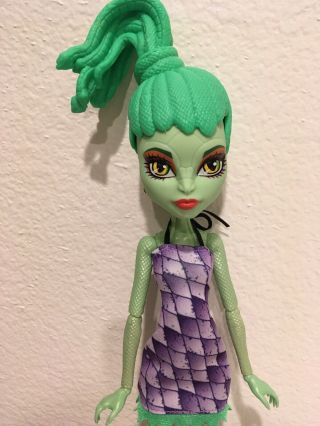 Monster High Create A Monster Green Gorgon Girl Doll CAM Mattel RARE 2