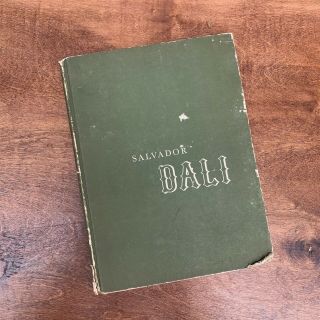 Salvador Dalí 1946 James Thrall Soby Moma York City,  Rare Hardcover Book