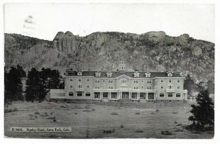 1910s Antique Postcard The Shining Stanley Hotel Estes Park Colorado