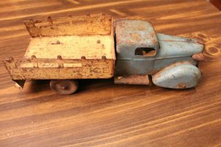 Antique Metal Truck With Open Bed 11 1/2 Inches Long