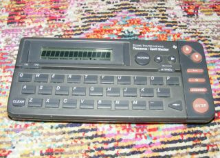 Texas Instruments Thesaurus Spell - Checker TI RR - 2 1990 Rare 2