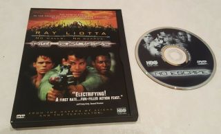 No Escape (dvd,  1998) Rare Oop Ray Liotta Lance Henriksen Region 1 Usa