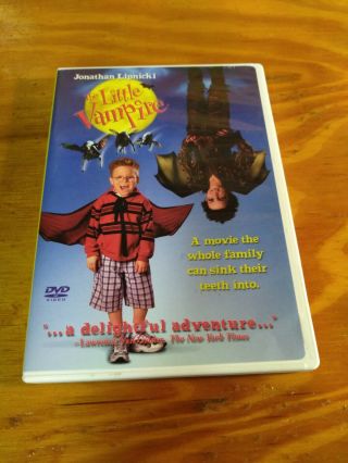 The Little Vampire (dvd,  2001) Rare Oop Johnathan Lipnicki